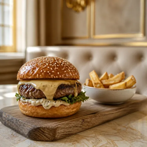 Gourmet burger palace experiences in luxury palaces and premium stays