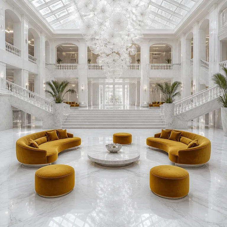Murano Glass, Marble, Velvet: the Material Language of Palace Hotels