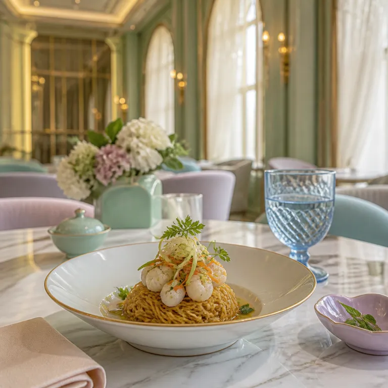 Noodle palace elegance: how palace hotels turn noodles into a royal dining experience