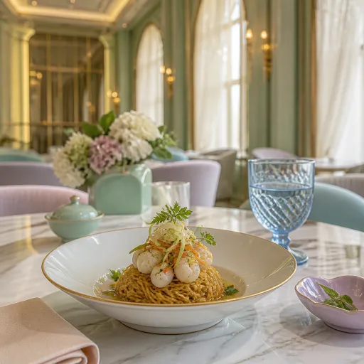 Noodle palace elegance: how palace hotels turn noodles into a royal dining experience